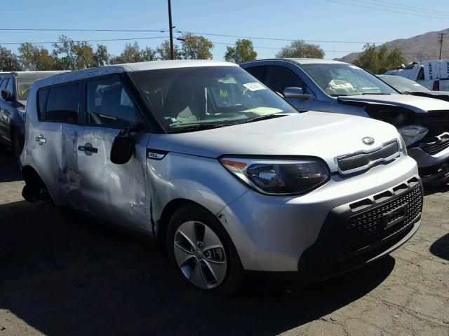 KNDJN2A23G7845251 - 2016 KIA SOUL SILVER photo 1