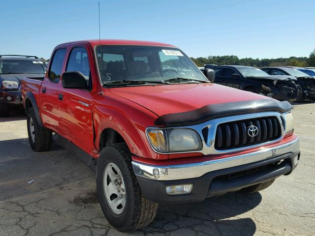 5TEGN92N23Z249594 - 2003 TOYOTA TACOMA RED photo 1