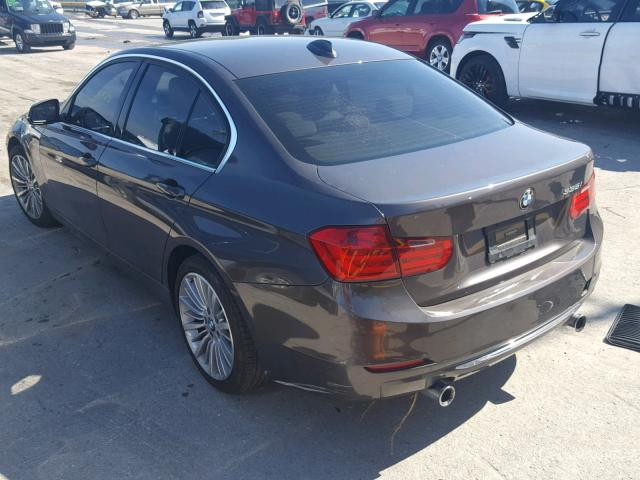 WBA3A9C53CF474836 - 2012 BMW 335 I BROWN photo 3