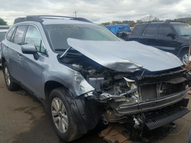 4S4BSACC6F3349889 - 2015 SUBARU OUTBACK 2. SILVER photo 1