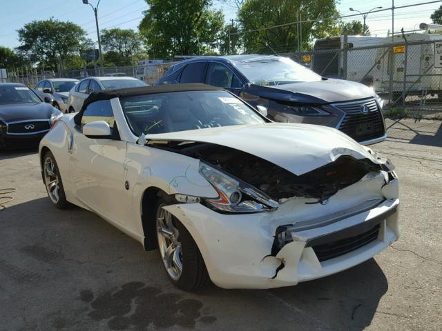 JN1AZ4FH4CM370317 - 2012 NISSAN 370Z BASE WHITE photo 1