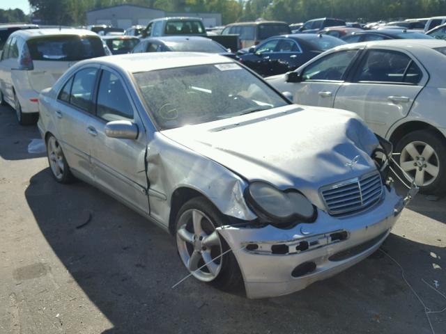 WDBRF61J22F253769 - 2002 MERCEDES-BENZ C SILVER photo 1