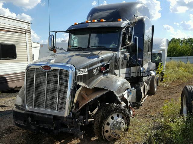 1XPHA49X5ED218781 - 2014 PETERBILT 386 BLACK photo 2