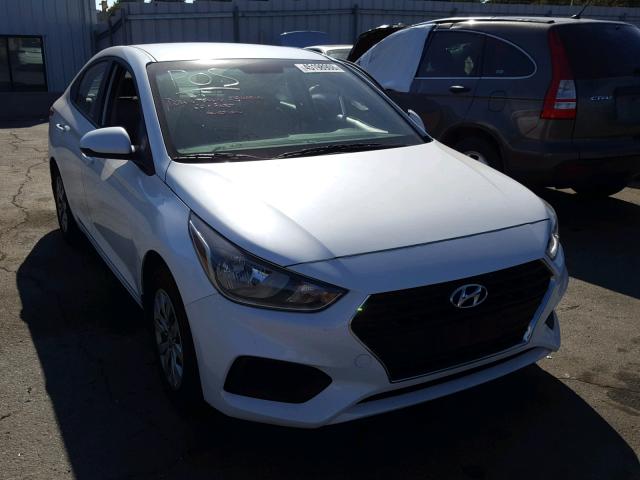 3KPC24A34JE020722 - 2018 HYUNDAI ACCENT SEL WHITE photo 1