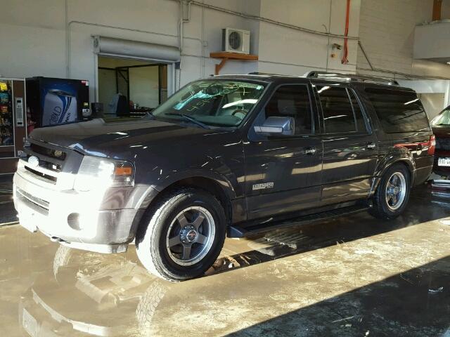 1FMFK20577LA13554 - 2007 FORD EXPEDITION BLACK photo 2