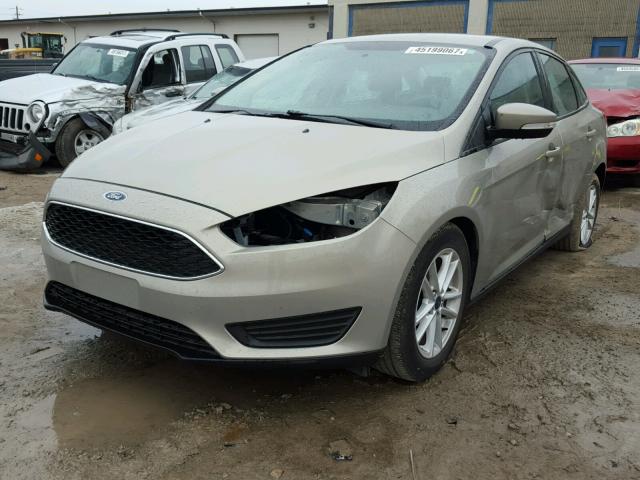 1FADP3F21GL288519 - 2016 FORD FOCUS SE TAN photo 2