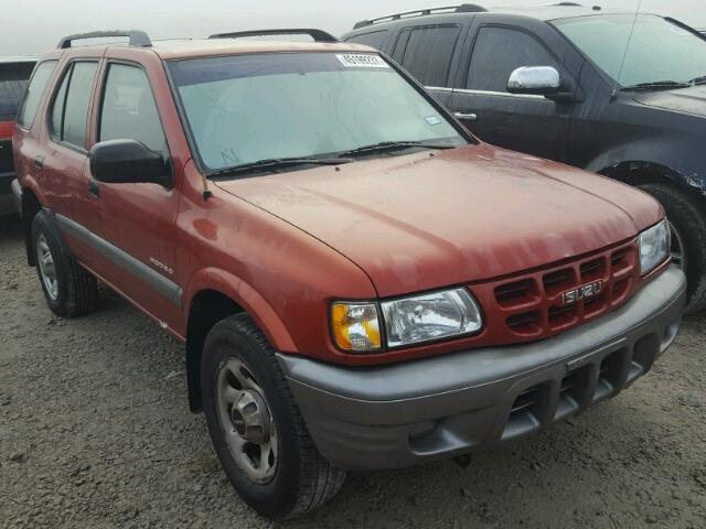 4S2CK58DXY4307941 - 2000 ISUZU RODEO S RED photo 1