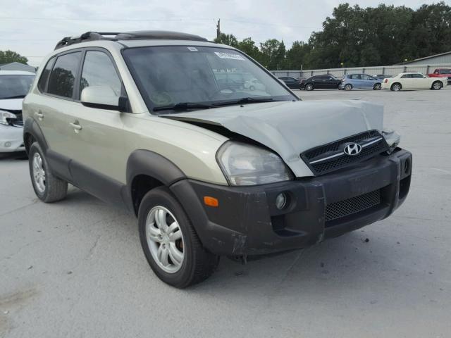 KM8JN12D76U364246 - 2006 HYUNDAI TUCSON GLS TAN photo 1