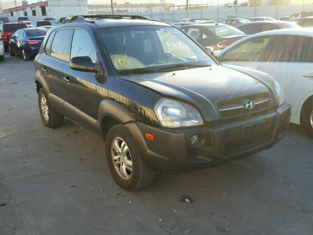 KM8JN12D77U475607 - 2007 HYUNDAI TUCSON BLACK photo 1