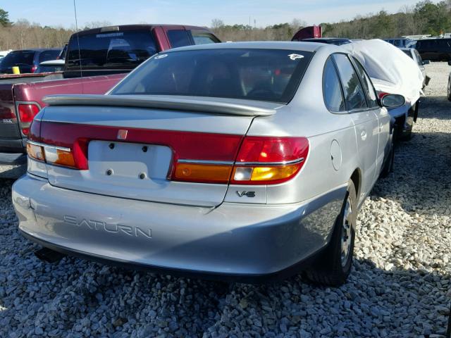 1G8JW52R01Y546922 - 2001 SATURN L300 SILVER photo 4