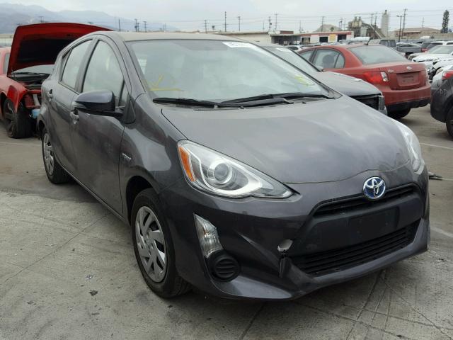 JTDKDTB30F1099735 - 2015 TOYOTA PRIUS C BLACK photo 1