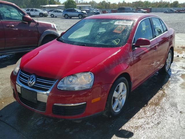 3VWRM71K48M002876 - 2008 VOLKSWAGEN JETTA SE RED photo 2