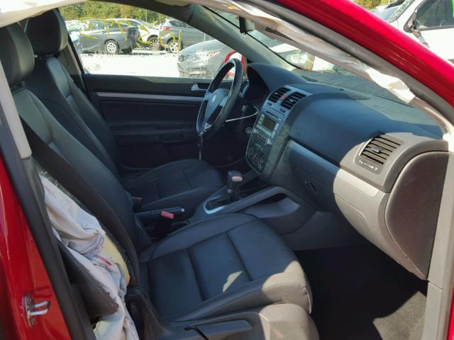 3VWRM71K48M002876 - 2008 VOLKSWAGEN JETTA SE Qırmızı foto 5