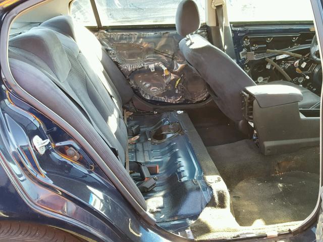 1N4BL11D75C122809 - 2005 NISSAN ALTIMA SE BLUE photo 6