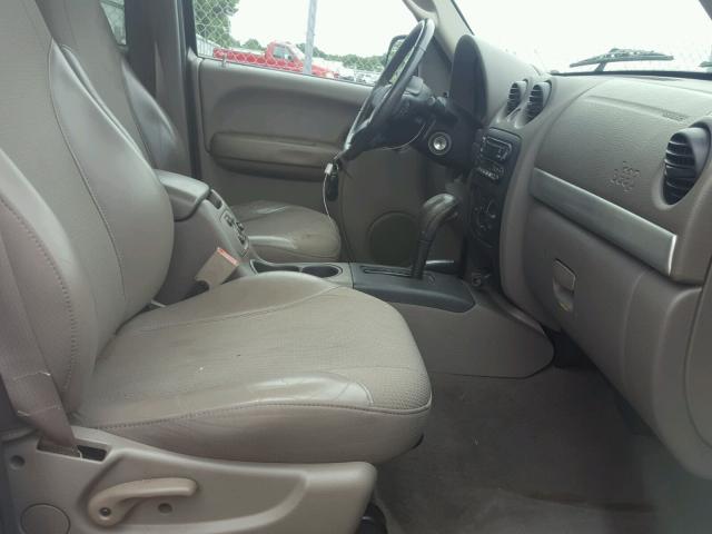 1J4GL38K63W512578 - 2003 JEEP LIBERTY RE BLACK photo 5