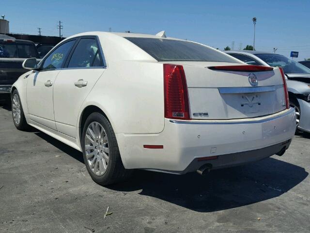 1G6DP5EV8A0139540 - 2010 CADILLAC CTS PREMIU WHITE photo 3