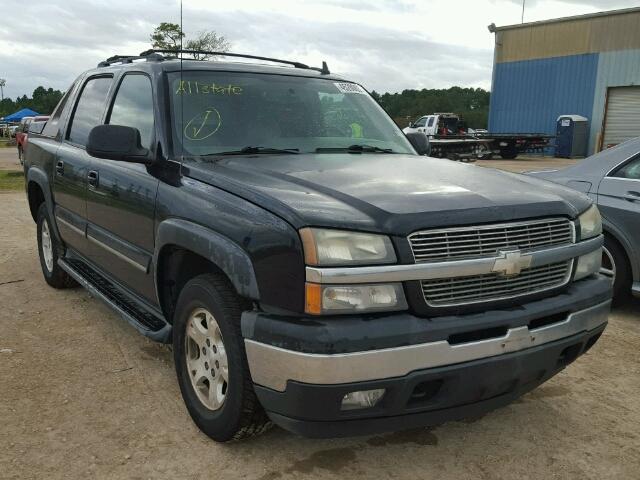 3GNEC12Z06G194796 - 2006 CHEVROLET AVALANCHE BLACK photo 1