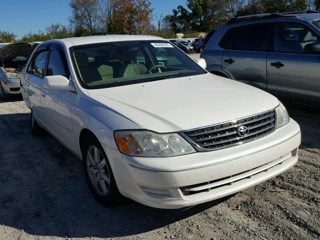 4T1BF28B83U272541 - 2003 TOYOTA AVALON XL WHITE photo 1