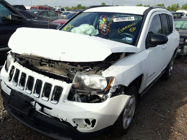 1C4NJCBA1ED714908 - 2014 JEEP COMPASS SP 白色 照片 2