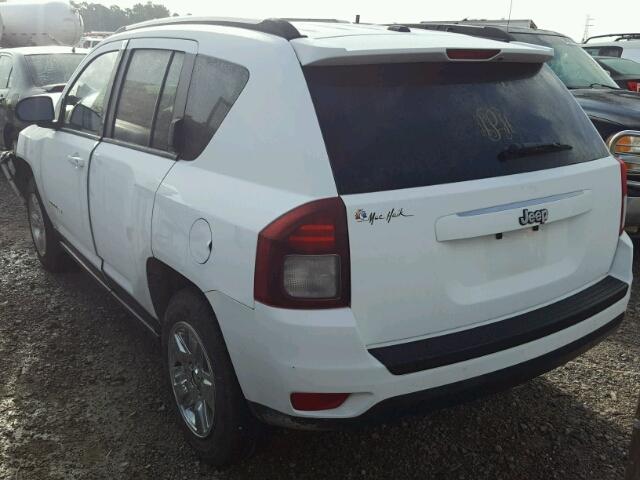 1C4NJCBA1ED714908 - 2014 JEEP COMPASS SP 白色 照片 3