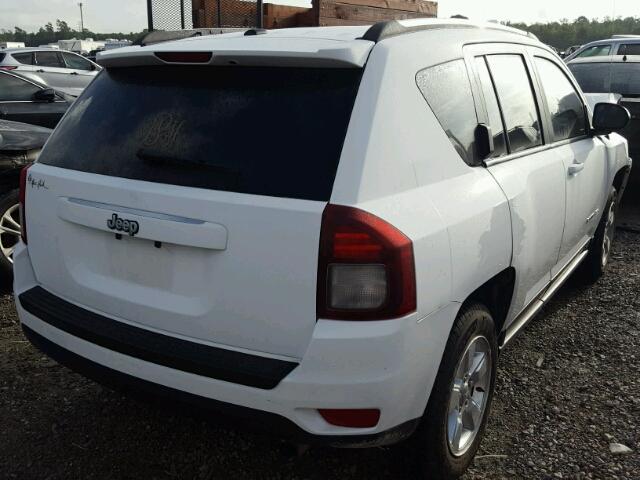 1C4NJCBA1ED714908 - 2014 JEEP COMPASS SP 白色 照片 4