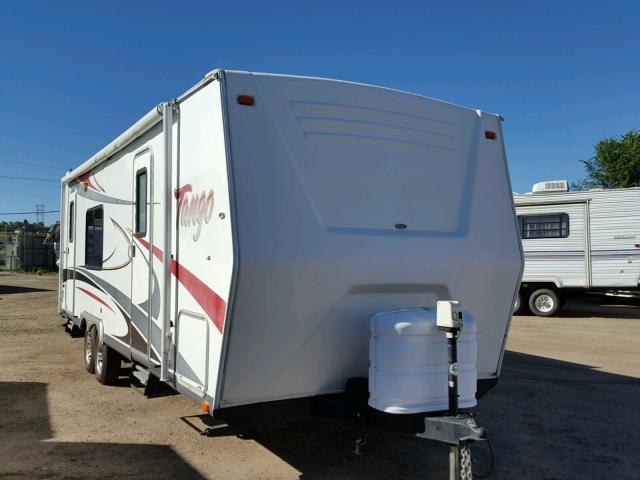 5UYTS282X8R010965 - 2008 CHALET TRAILER WHITE photo 1