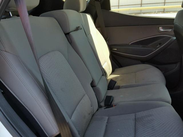 5XYZT3LB6DG020380 - 2013 HYUNDAI SANTA FE S 白色 照片 6