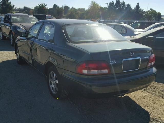 1YVGF22D5X5876465 - 1999 MAZDA 626 ES GREEN photo 3