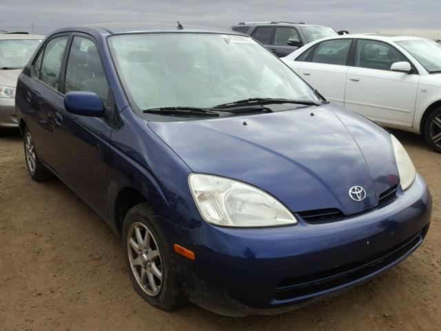 JT2BK18UX20066020 - 2002 TOYOTA PRIUS BLUE photo 1