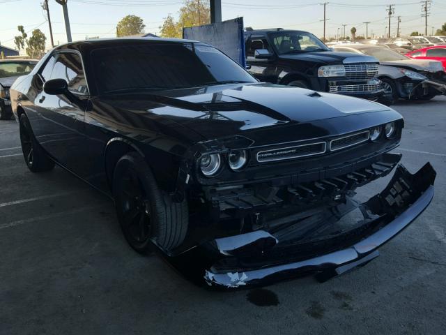 2C3CDZAG9FH764293 - 2015 DODGE CHALLENGER BLACK photo 1