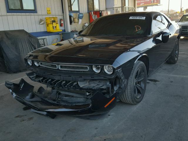 2C3CDZAG9FH764293 - 2015 DODGE CHALLENGER BLACK photo 2