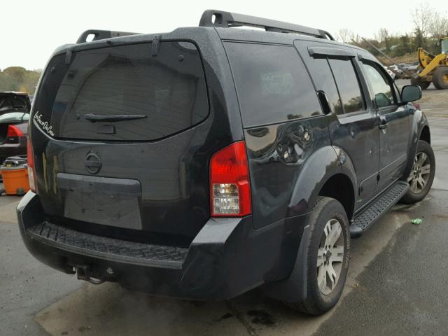 5N1AR1NB2AC604431 - 2010 NISSAN PATHFINDER BLACK photo 4