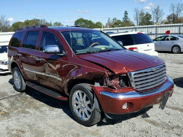 1A8HX58268F121814 - 2008 CHRYSLER ASPEN LIMI RED photo 1