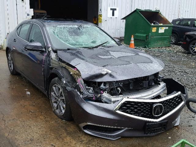 19UUB1F51JA008917 - 2018 ACURA TLX TECH ნაცრისფერი ფოტო 1