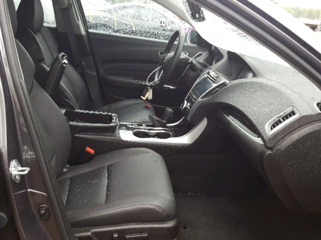 19UUB1F51JA008917 - 2018 ACURA TLX TECH ნაცრისფერი ფოტო 5