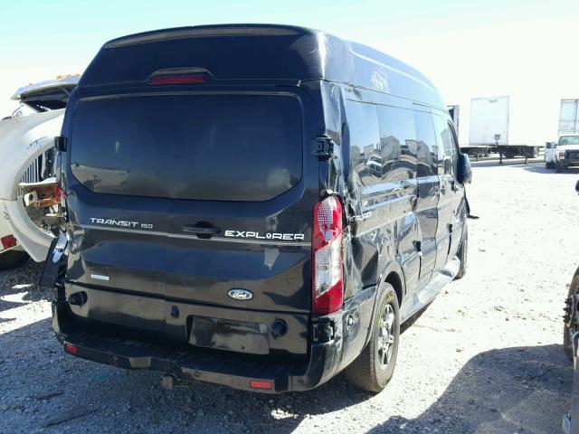 1FTYE9ZG3HKA77146 - 2017 FORD TRANSIT T- BLACK photo 4