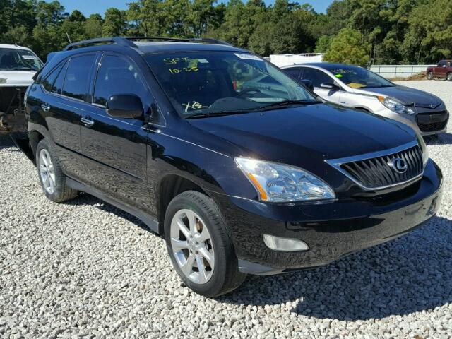 2T2GK31U89C079606 - 2009 LEXUS RX 350 BLACK photo 1