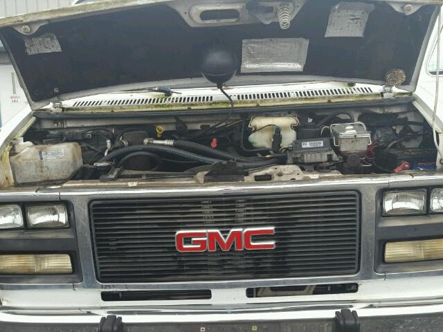 1GDEG25K0SF521996 - 1995 GMC RALLY WAGO WHITE photo 7