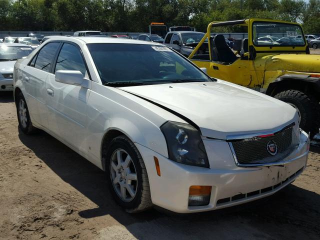 1G6DP577560166684 - 2006 CADILLAC CTS HI FEA WHITE photo 1