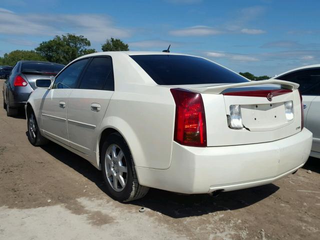 1G6DP577560166684 - 2006 CADILLAC CTS HI FEA WHITE photo 3