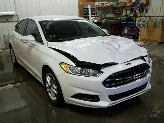 3FA6P0H77GR219920 - 2016 FORD FUSION SE WHITE photo 1