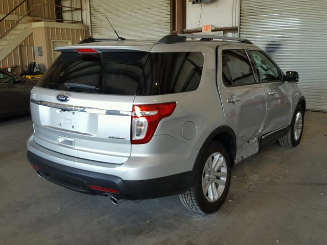 1FM5K7D82EGA96426 - 2014 FORD EXPLORER X GRAY photo 4