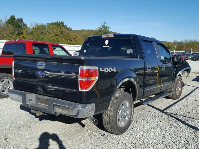 1FTPW14V59FA26225 - 2009 FORD F150 SUPER BLACK photo 4