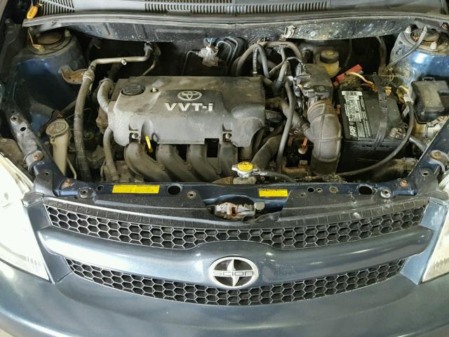 JTKKT624560135852 - 2006 TOYOTA SCION XA ლურჯი ფოტო 7