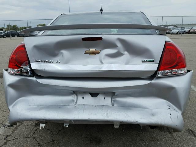 2G1WB5EK5B1331054 - 2011 CHEVROLET IMPALA LT SILVER photo 9