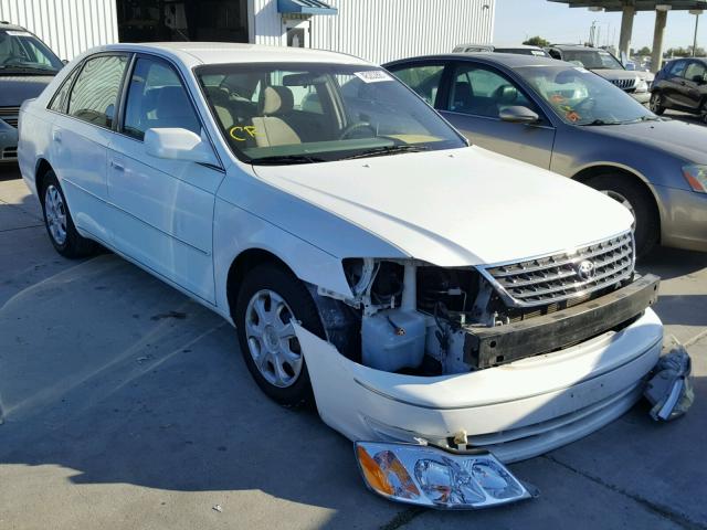 4T1BF28B93U268966 - 2003 TOYOTA AVALON XL WHITE photo 1