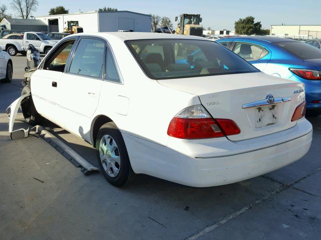 4T1BF28B93U268966 - 2003 TOYOTA AVALON XL WHITE photo 3