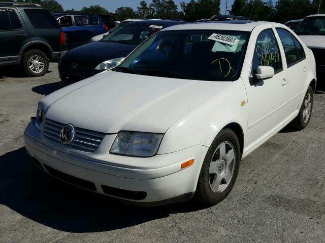 3VWSA29M2XM026420 - 1999 VOLKSWAGEN JETTA GLS WHITE photo 2