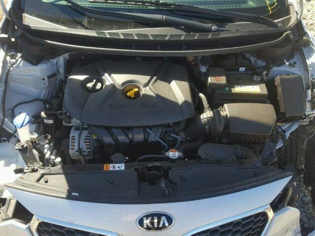 KNAFX4A64G5437994 - 2016 KIA FORTE LX SILVER photo 7