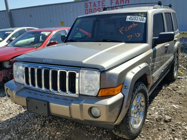 1J8HG58226C246288 - 2006 JEEP COMMANDER ყავისფერი ფოტო 2
